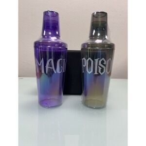 Y2K Iridescent Drink Shaker Set Magic Poison Goth Halloween Bar Decor